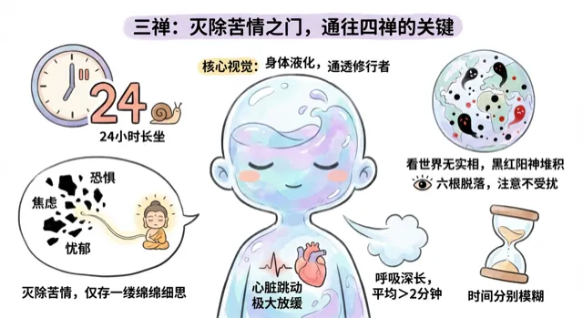 三禪(一) - 禪定境界圖解